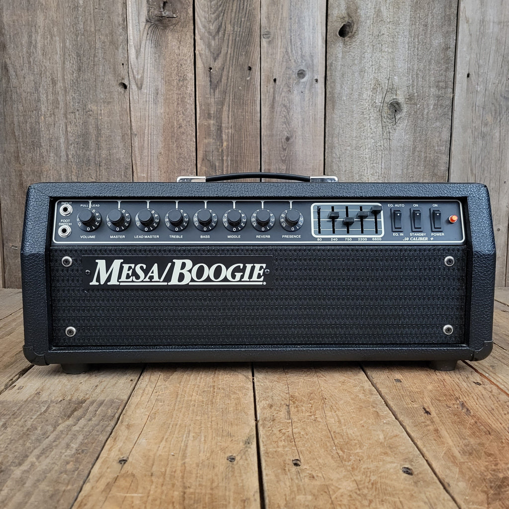 Mesa Boogie .50 Caliber+ 2 Channel Guitar Amplifier Head 1989 Like New –  Mahar's Vintage Guitars