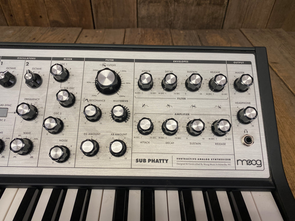 SOLD - Moog Sub Phatty Synthesizer – Mahar's Vintage Guitars