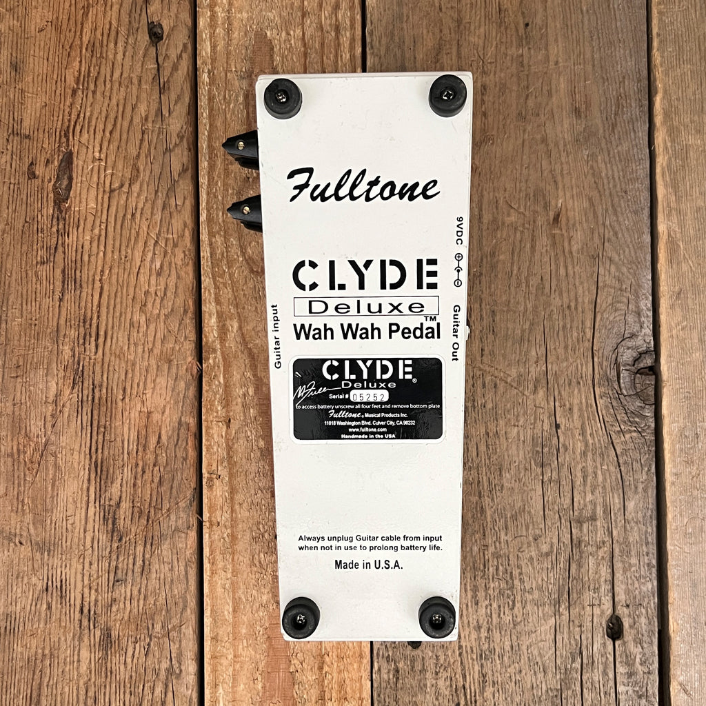 SOLD - Fulltone Clyde Deluxe Wah – Mahar's Vintage Guitars