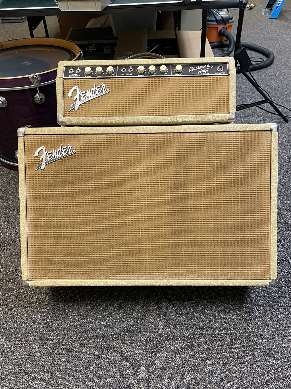 限定Fender Bassman amp ‘63 Blonde 6G6Bベースマン ヘッド