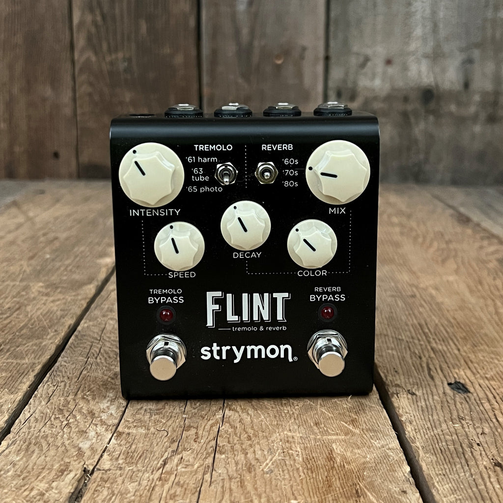 SOLD - Strymon Flint V1 reverb tremolo guitar effects pedal 