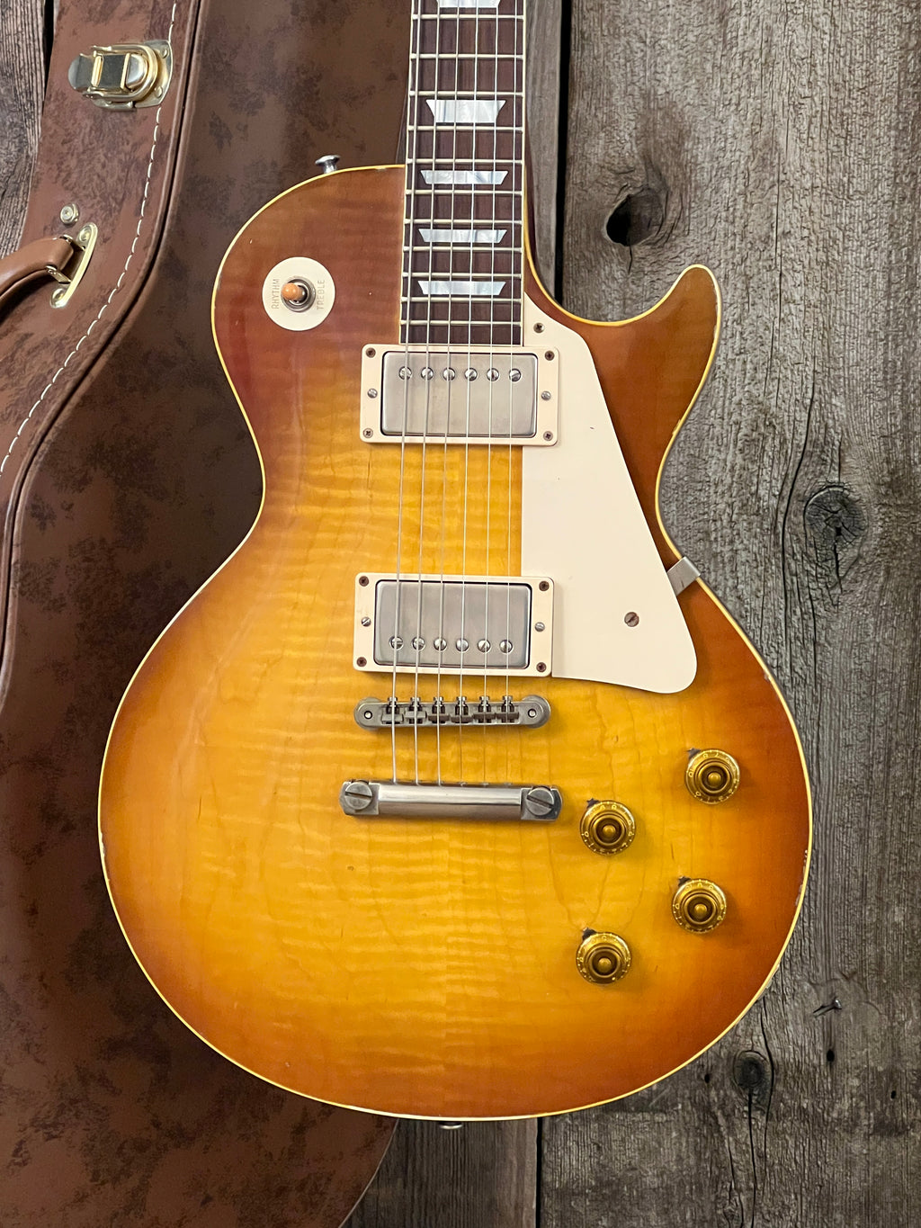 SOLD - Gibson Les Paul Standard R8 1958 Reissue Historic Makeovers