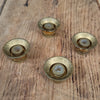 Gibson Gold Reflector Knobs 1962 1960s 1970s No Lettering