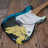 SOLD - Fender Stratocaster Bowling Ball Blue - 1983