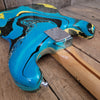 SOLD - Fender Stratocaster Bowling Ball Blue - 1983