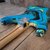 SOLD - Fender Stratocaster Bowling Ball Blue - 1983