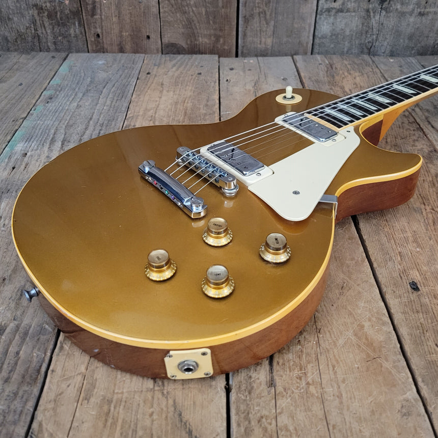 SOLD - Gibson Les Paul Deluxe Gold Top - 1977