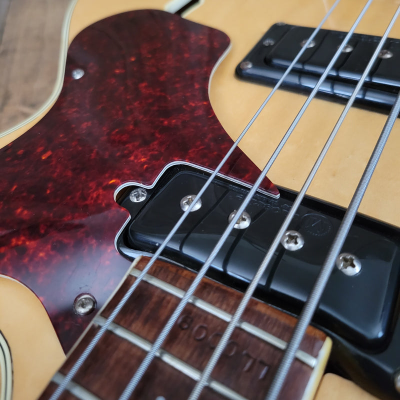 SOLD - Mosrite Celebrity Long Scale Hollowbody 4 String Bass 1968