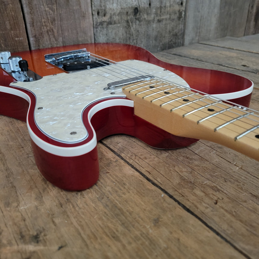 Sold - Fender American Deluxe Telecaster Aged Cherry Burst 2012