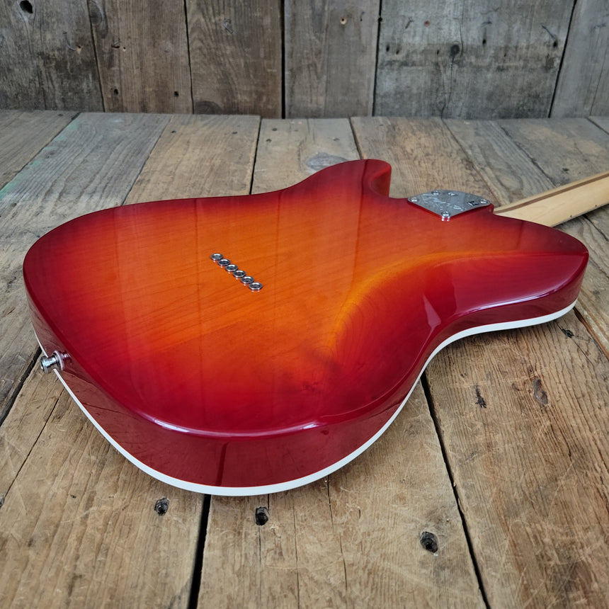 Sold - Fender American Deluxe Telecaster Aged Cherry Burst 2012