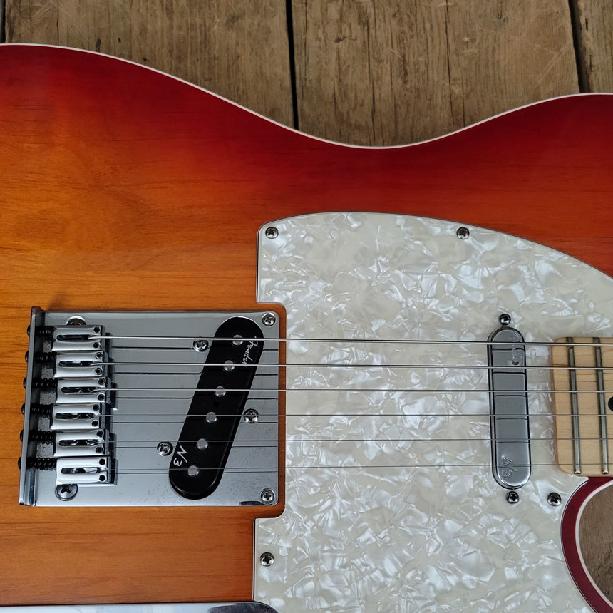 Sold - Fender American Deluxe Telecaster Aged Cherry Burst 2012