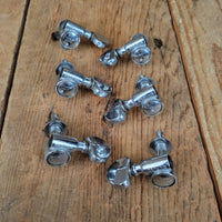 Grover Rotomatic "Milk Bottle" Chrome 3 per side tuners tuning machines 1968 1970s Martin