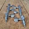 Grover Rotomatic "Milk Bottle" Chrome 3 per side tuners tuning machines 1968 1970s Martin