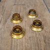 Gibson Bonnet Bell Knobs Gold Les Paul Burst 1955 to 1960