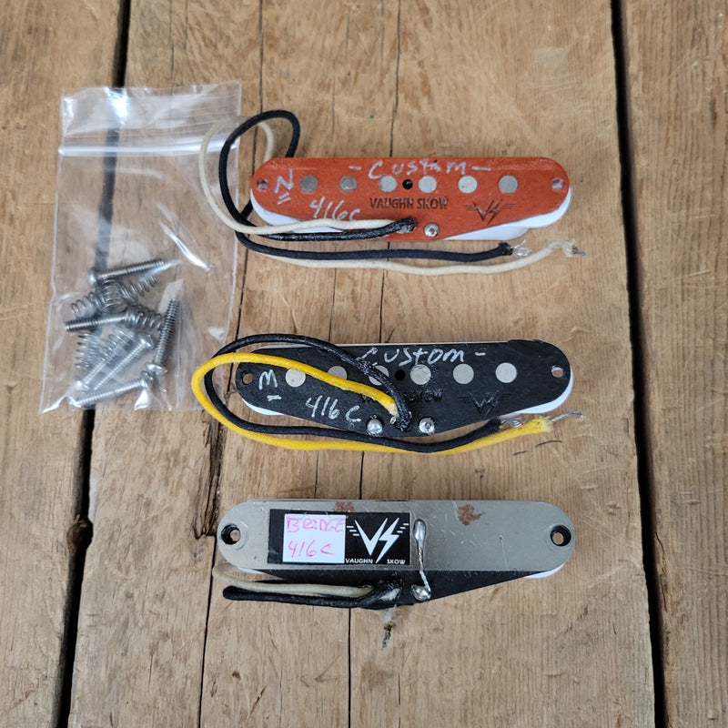 Vaughn Skow Stratocaster Pickup Set 416c