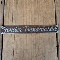 SOLD - Fender Bandmaster Logo Tweed Era Vintage 1950s