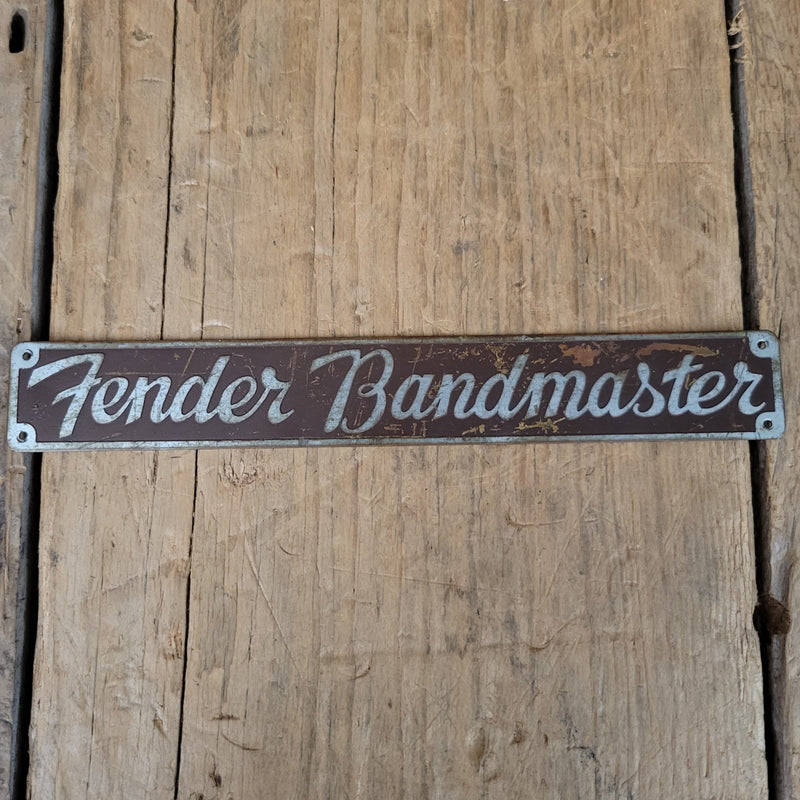 SOLD - Fender Bandmaster Logo Tweed Era Vintage 1950s