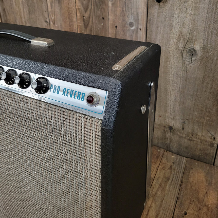 Fender Pro Reverb 2x12 1975 vintage tube guitar amp 8