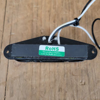 Unbranded Telecaster Neck Pickup Black Chrome Cover Long Leads