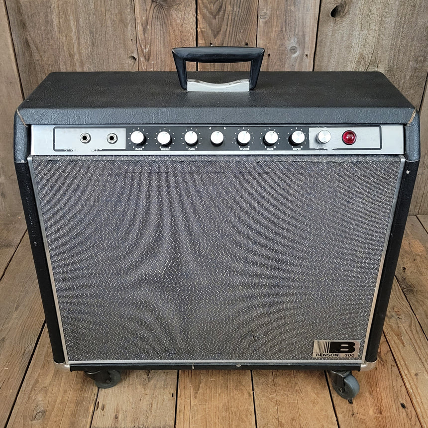 SOLD - Benson Electronics 300G Tube Amplifier 1967 or 1968 Vintage Guitar Amplifier