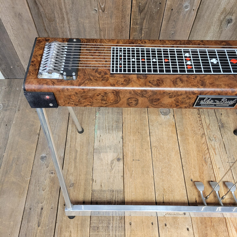 SOLD - Sho-Bud Maverick 10 String 3 Pedal 1 Knee Lever Pedal Steel 1976