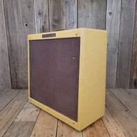 SOLD - Fender Bassman 5F6-A Tweed Narrow Panel Guitar Amp Retweed 1960