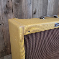 SOLD - Fender Bassman 5F6-A Tweed Narrow Panel Guitar Amp Retweed 1960