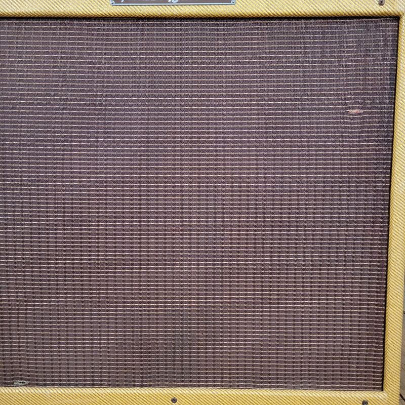 SOLD - Fender Bassman 5F6-A Tweed Narrow Panel Guitar Amp Retweed 1960
