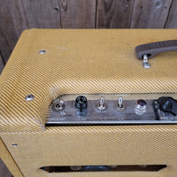 SOLD - Fender Bassman 5F6-A Tweed Narrow Panel Guitar Amp Retweed 1960