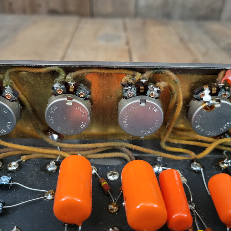 SOLD - Fender Bassman 5F6-A Tweed Narrow Panel Guitar Amp Retweed 1960