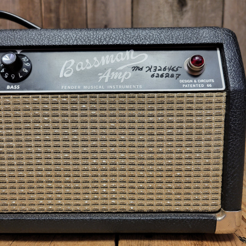 SOLD - Fender Bassman Head and 2x12 Cabinet January 1967