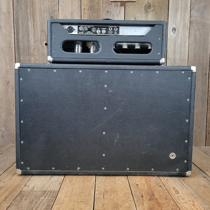 SOLD - Fender Bassman Head and 2x12 Cabinet January 1967