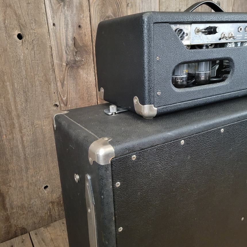 SOLD - Fender Bassman Head and 2x12 Cabinet January 1967