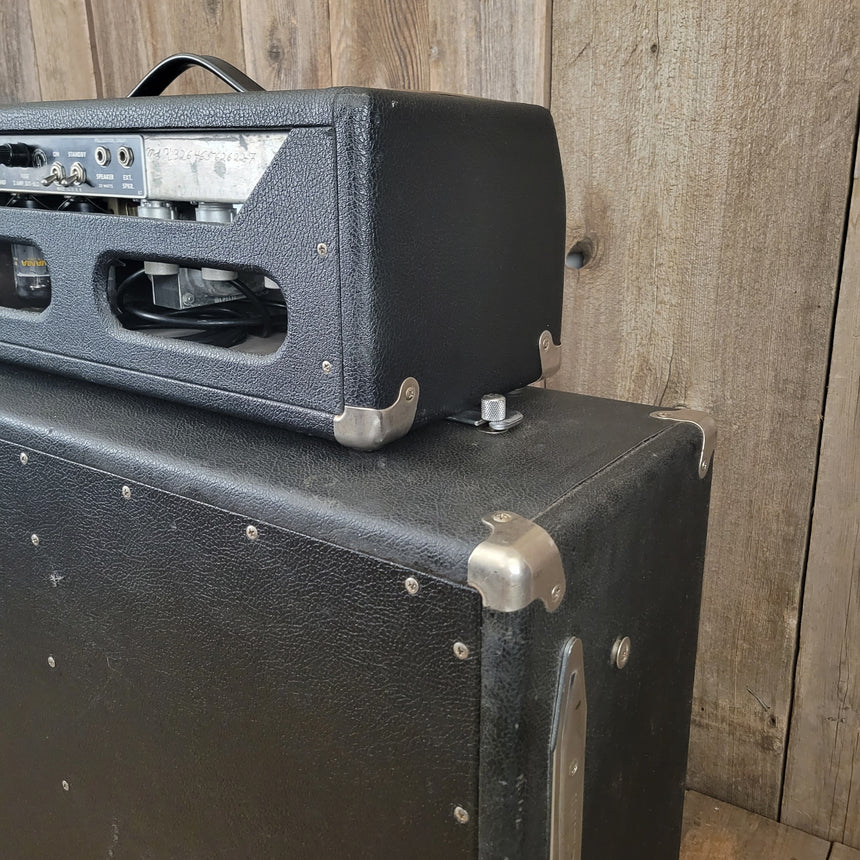 SOLD - Fender Bassman Head and 2x12 Cabinet January 1967