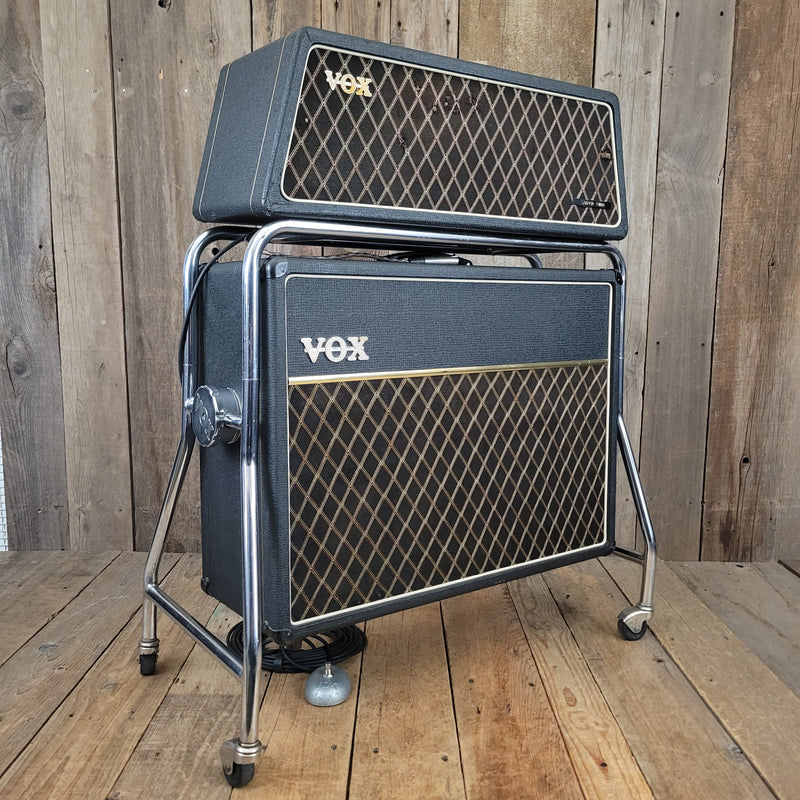 Vox 1965 JMI Super Twin AC30 Piggyback – Rare Vintage British Tube Amp Head & Cabinet
