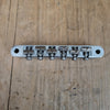Gibson Bridge Saddles Screws Patent Number ABR-1 Chrome 1966 through the 70s