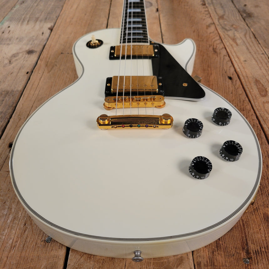 SOLD - Gibson Les Paul Custom Historic Custom Shop Alpine White 2005