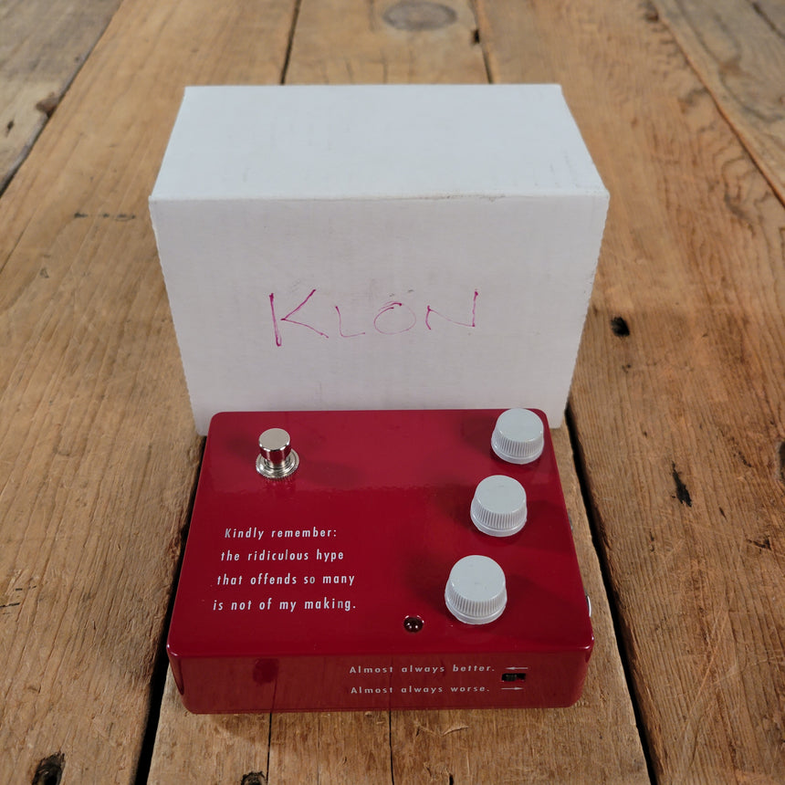 SOLD - Klon KTR Pedal with box and papers