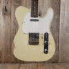 SOLD - Fender 62 Telecaster Relic Custom Double Bound Custom Shop 2022 White