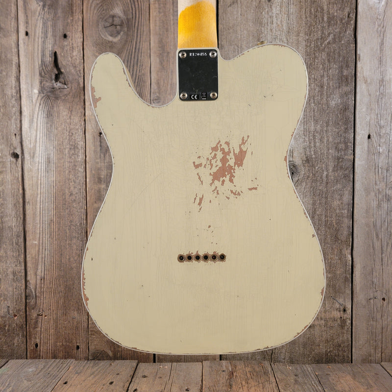 SOLD - Fender 62 Telecaster Relic Custom Double Bound Custom Shop 2022 White