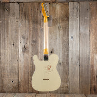 SOLD - Fender 62 Telecaster Relic Custom Double Bound Custom Shop 2022 White