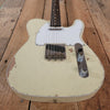 SOLD - Fender 62 Telecaster Relic Custom Double Bound Custom Shop 2022 White