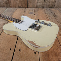 SOLD - Fender 62 Telecaster Relic Custom Double Bound Custom Shop 2022 White