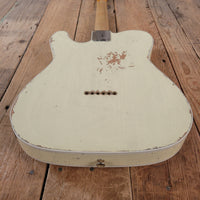 SOLD - Fender 62 Telecaster Relic Custom Double Bound Custom Shop 2022 White