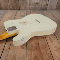 SOLD - Fender 62 Telecaster Relic Custom Double Bound Custom Shop 2022 White