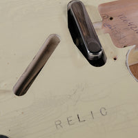SOLD - Fender 62 Telecaster Relic Custom Double Bound Custom Shop 2022 White