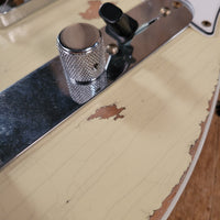 SOLD - Fender 62 Telecaster Relic Custom Double Bound Custom Shop 2022 White