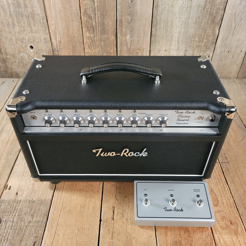 Two Rock Classic Reverb Signature Guitar Amp Head Hand Signed 100/50-Watt 2019