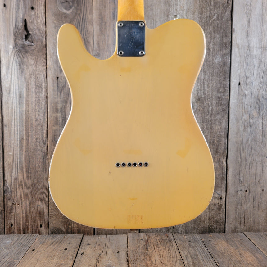 SOLD - Fender Telecaster Player's Grade Maple Cap Nitro Finish 1968 Blonde