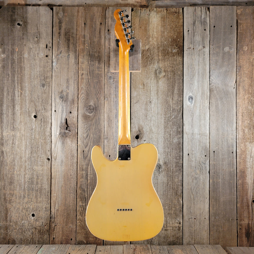 SOLD - Fender Telecaster Player's Grade Maple Cap Nitro Finish 1968 Blonde